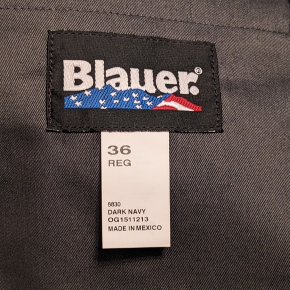 LOT of FOUR pair: NEW Blauer Men's Police Fire EMS Navy Pants 36x34 - Picture 8 of 9